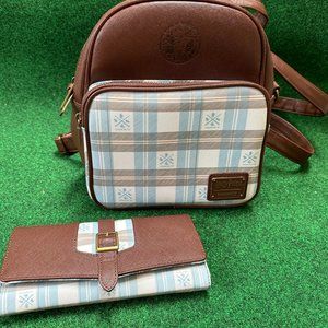 HP Loungefly Backpack and matching wallet